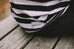 Grey Stripe Car Seat Cover