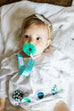 Teal Pacifier Clip