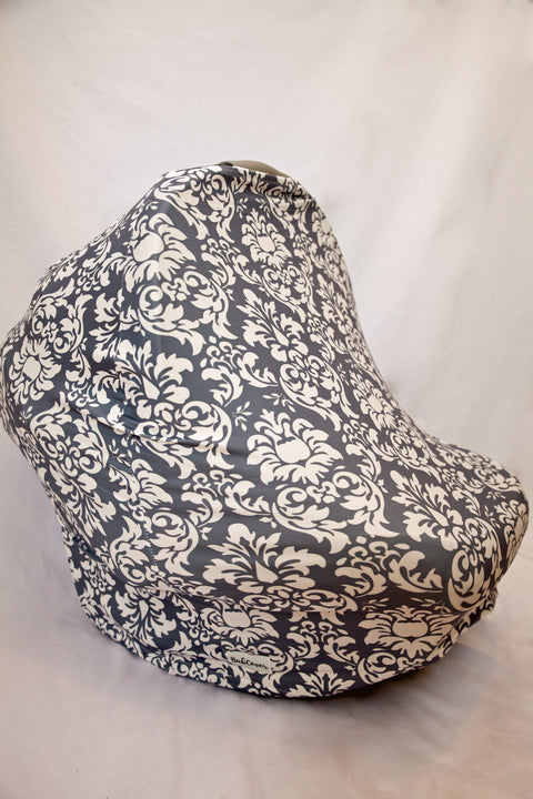 Grey Elegance Car Seat Cover