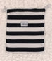 Black & White Stripe Car Seat Cover